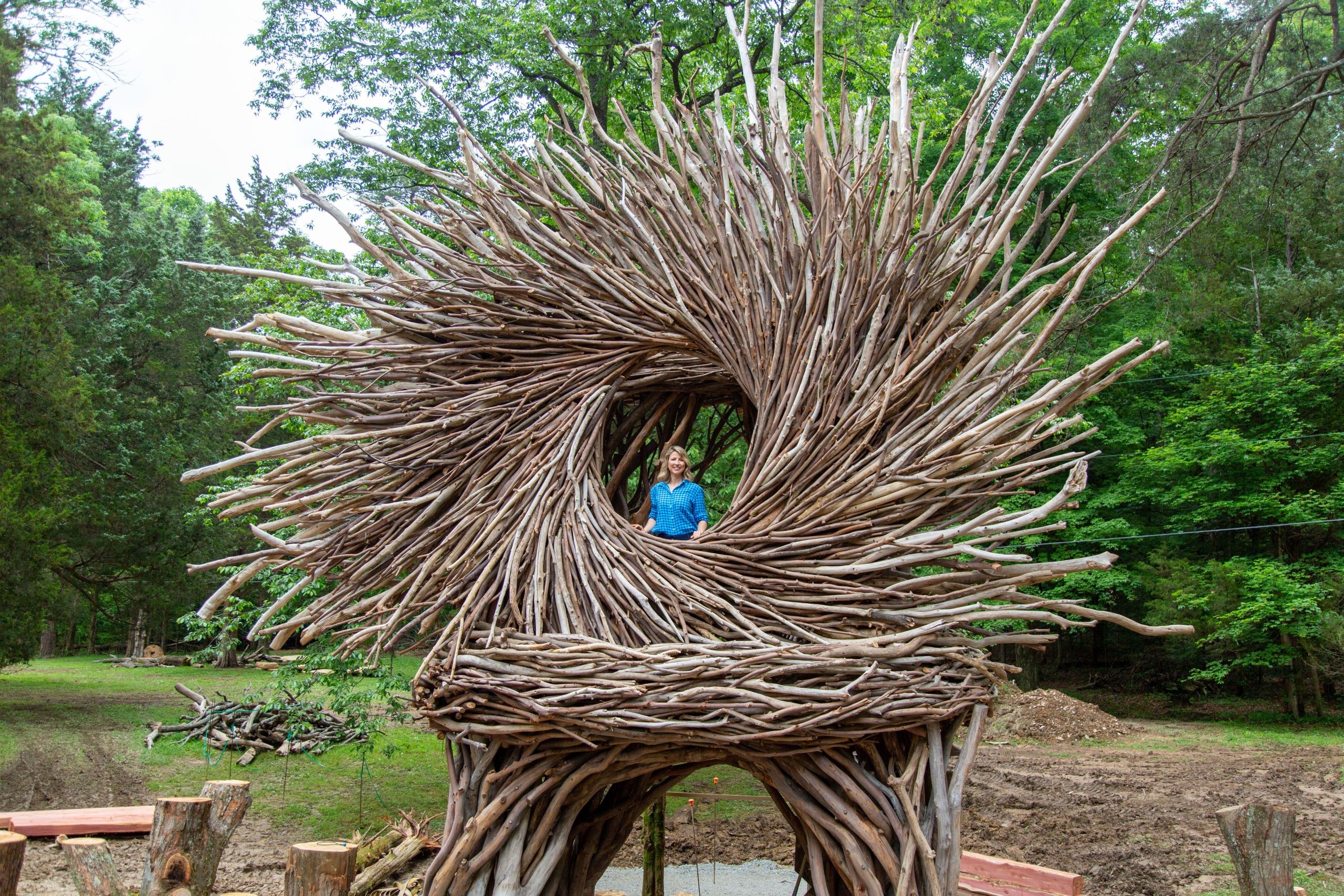 The sculpture of the monster is popular in Louisville, Kentucky