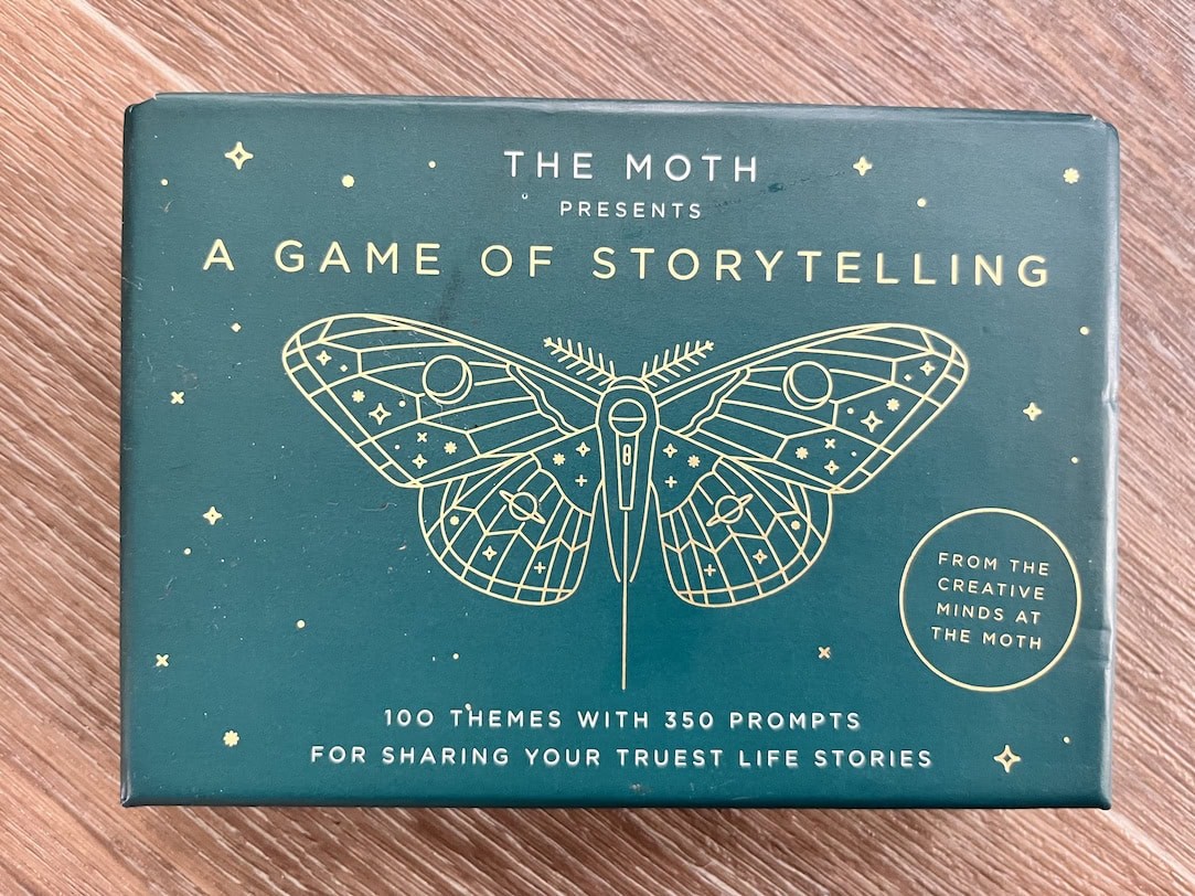 The Moth presents a Game of Storytelling is a great choice for a gift for someone traveling abroad