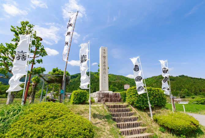 Ogaki Castle, a detailed reconstruction of a 16th-century fortress