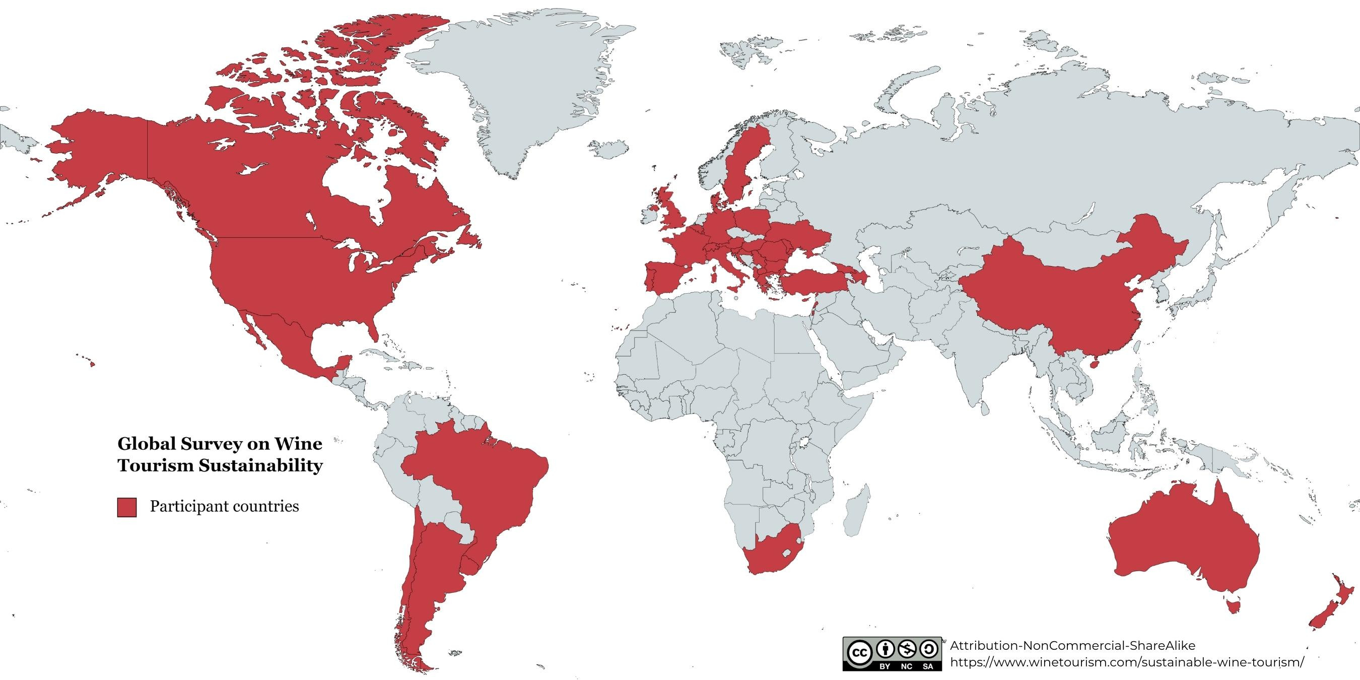 Global Research On Sustianable Wine Tourism Survey Participants