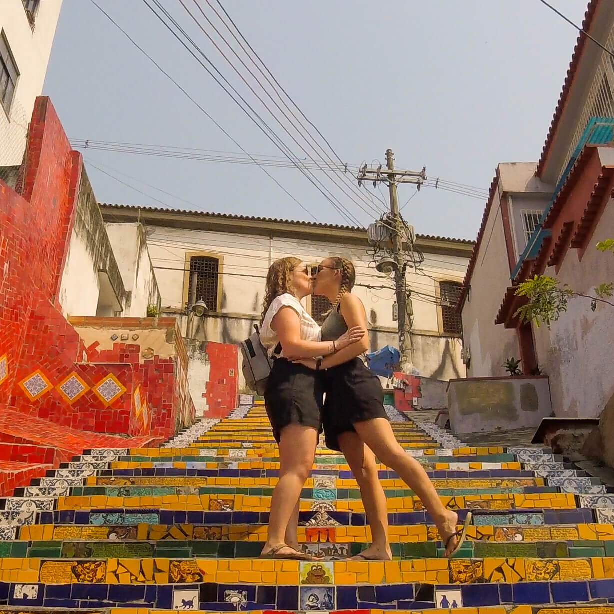 Iconic steps in Rio