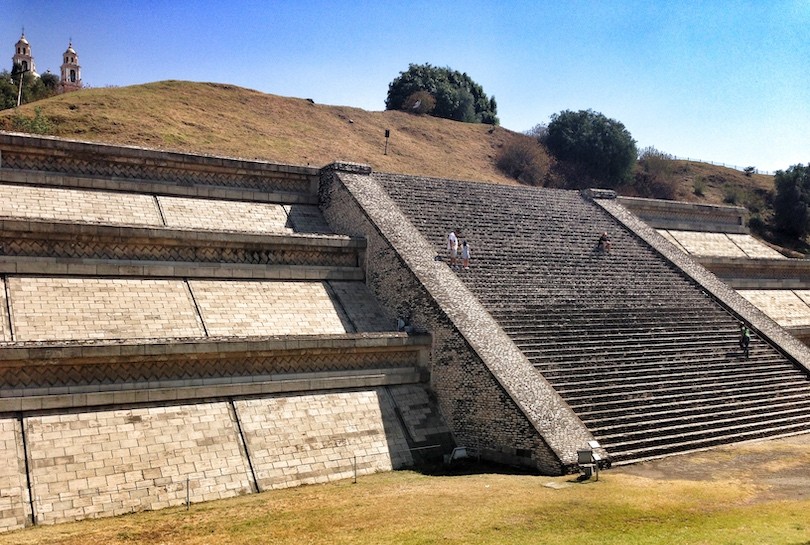 Great Pyramid of Cholula with Church on Top