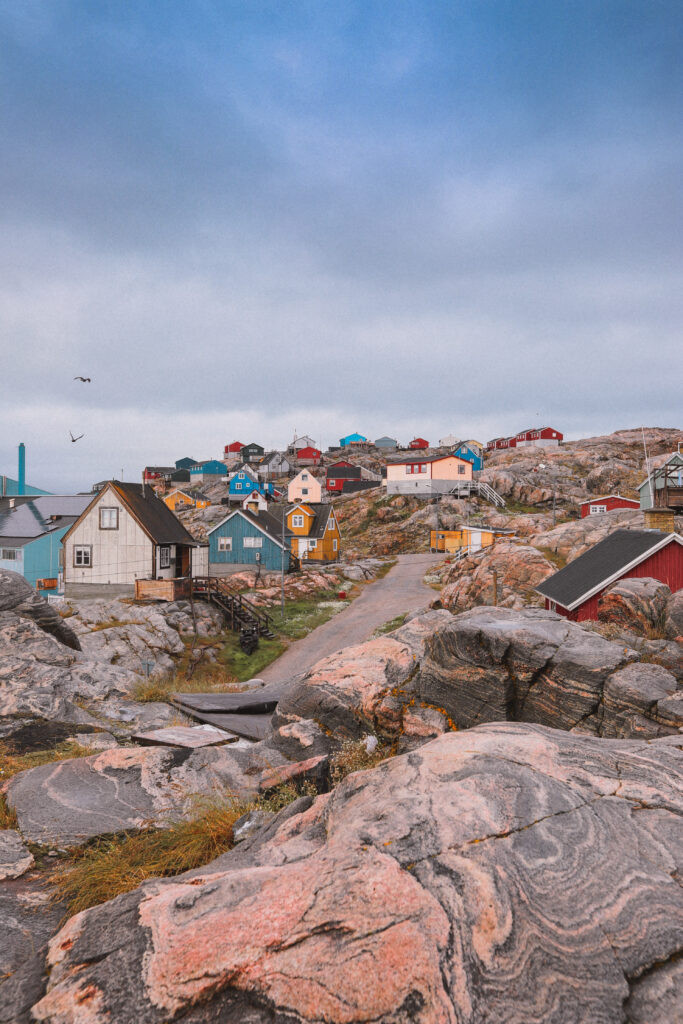 Uummannaq houses: Greenland Tourism Summer