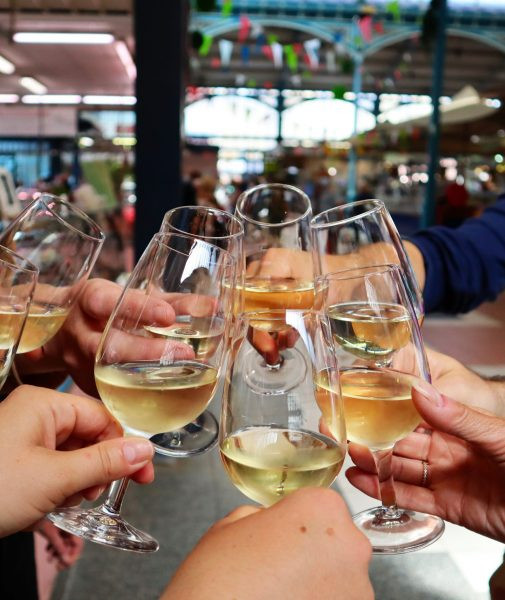 Dijon market, filled with local gastronomic delights