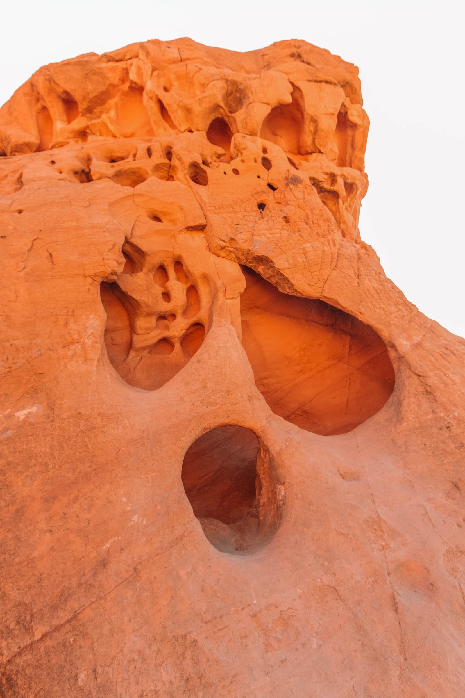 Colorful rock formations in Valley of Fire State Park