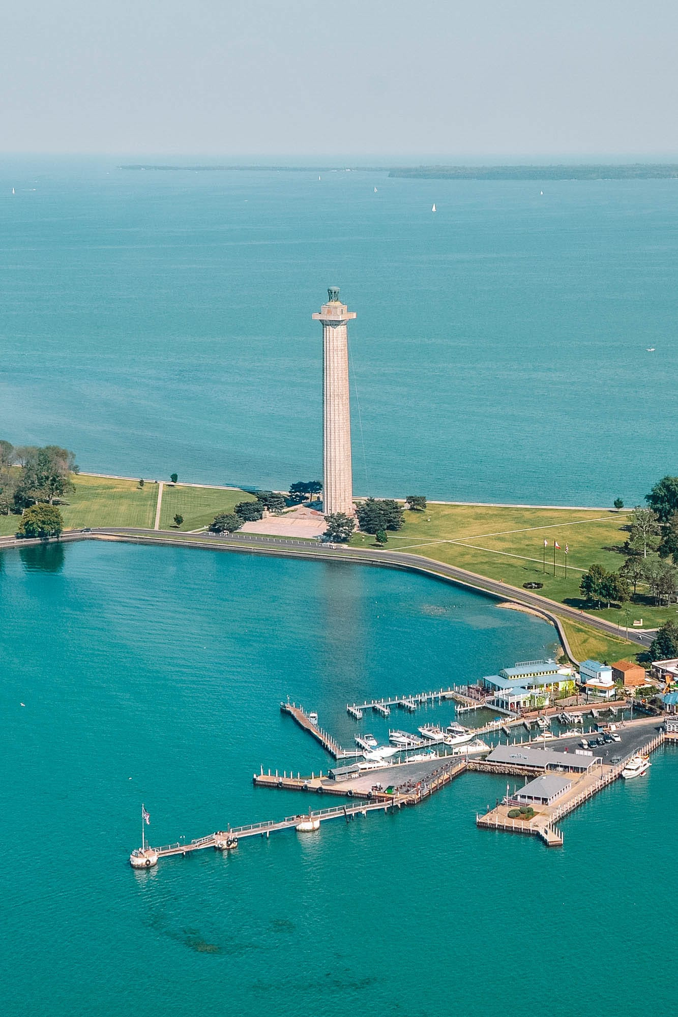 South Bass Island: A view of the coastline