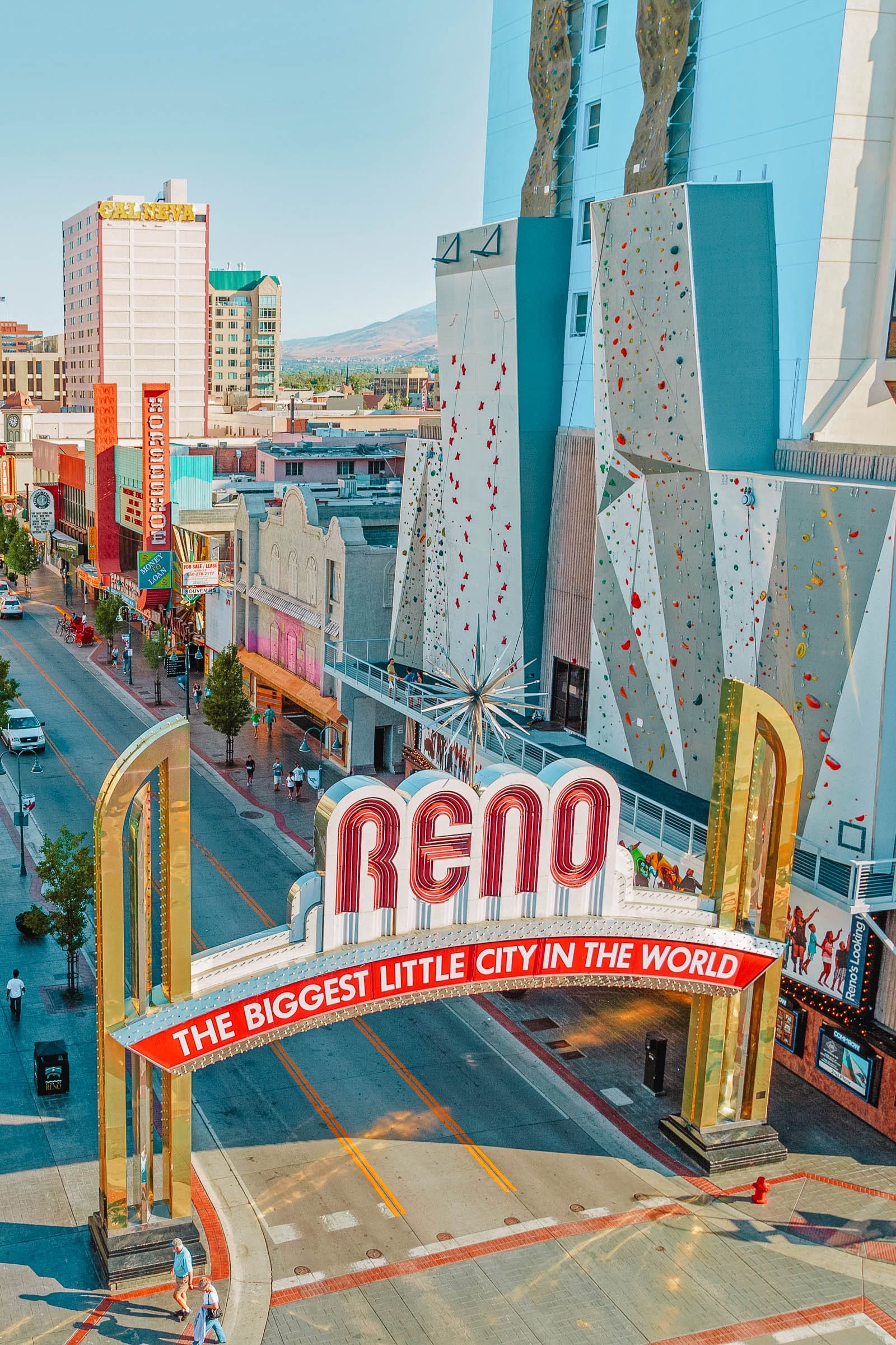 Famous Reno sign in Nevada