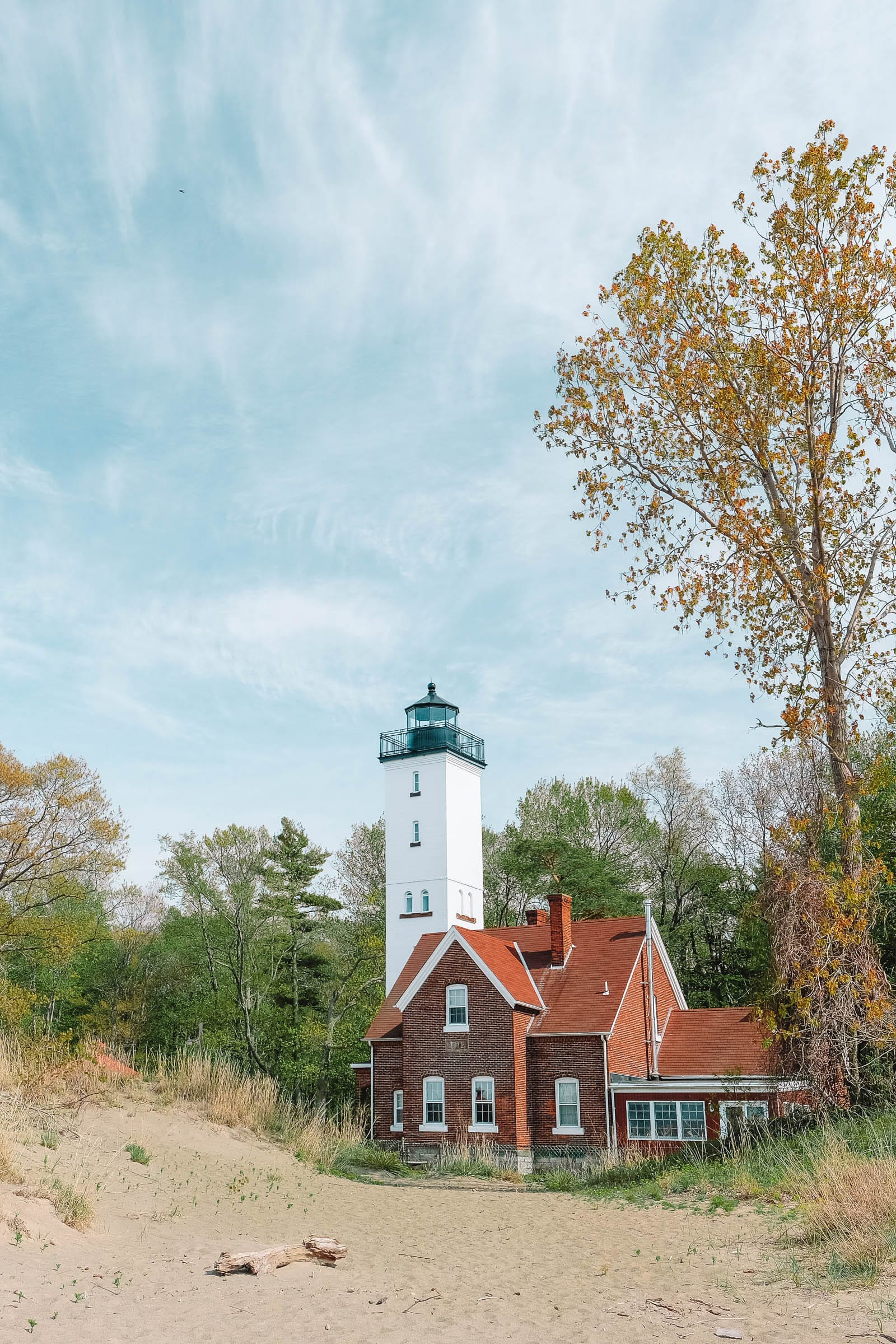 Presque Isle State Park: A sandy beach on the coastline