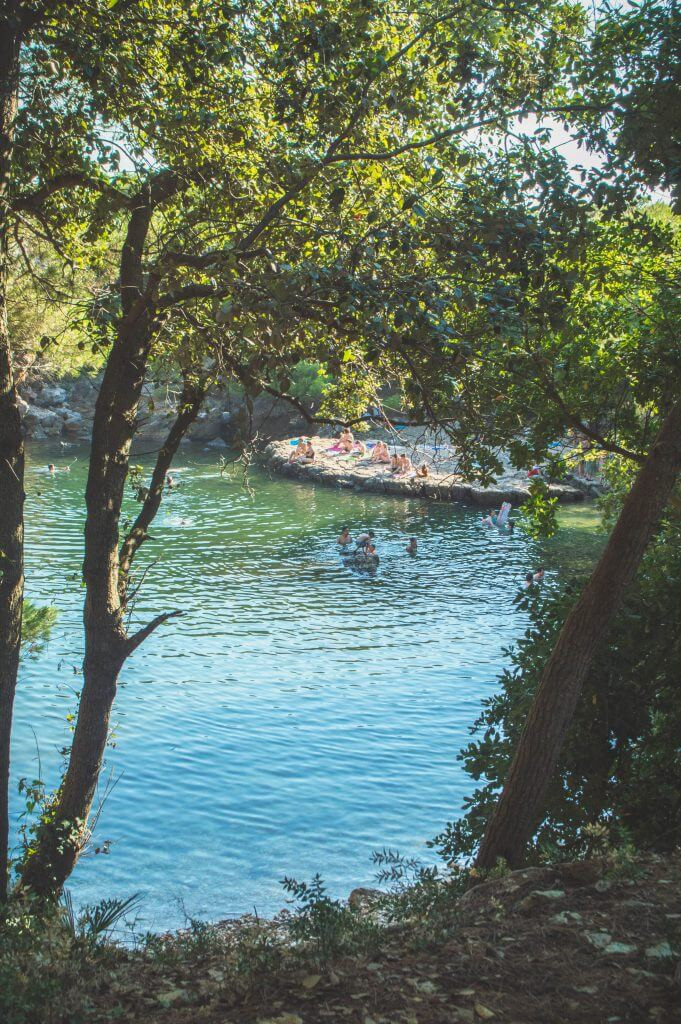 Island of Lokrum near Dubrovnik in Croatia