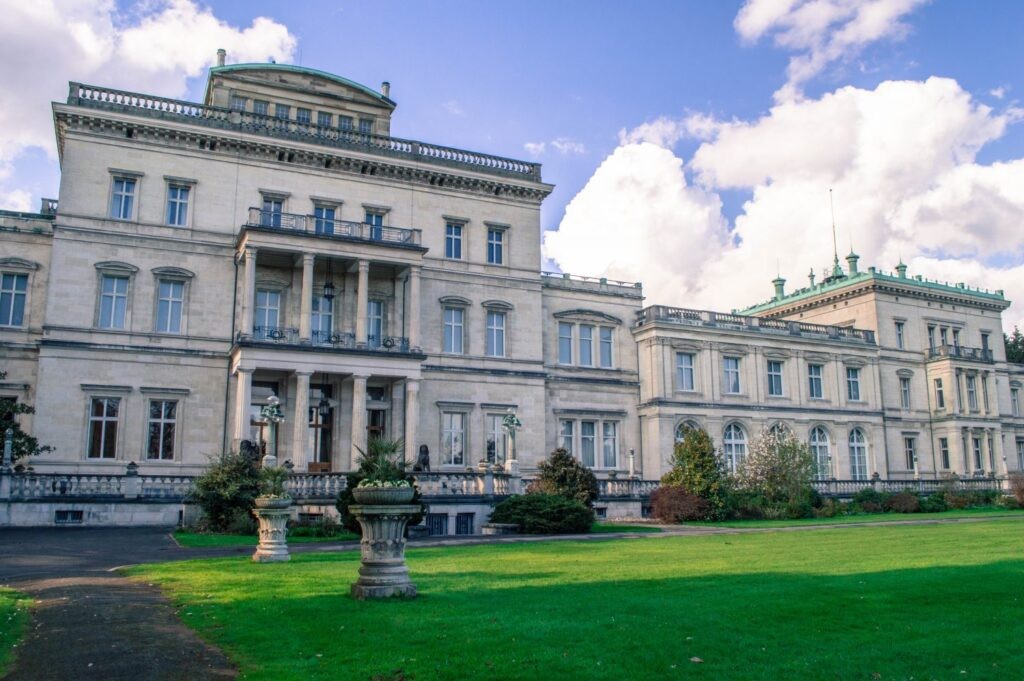 Villa Hügel - one of the highlights of our Essen sightseeing experience
