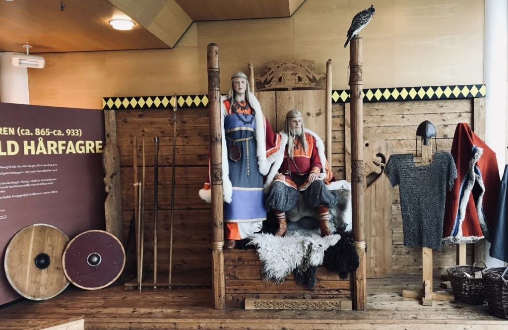 Underground entrance of Nordvegen History Center, Haugesund Norway