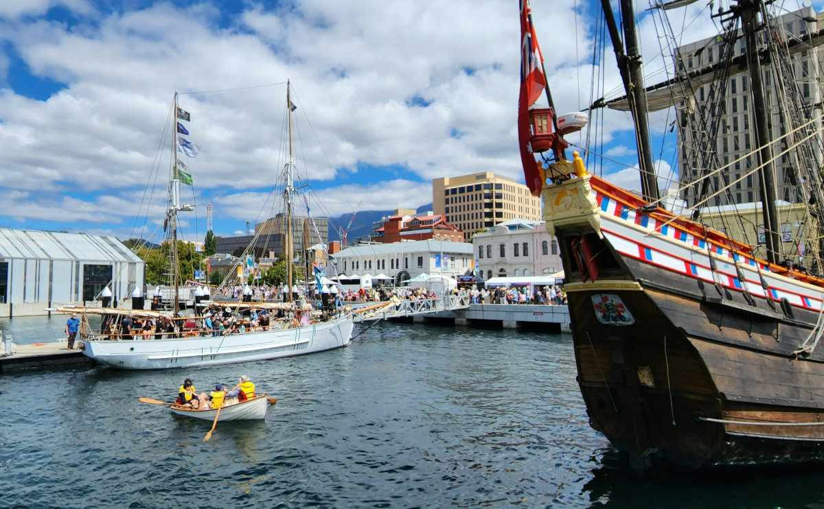 Hobart wooden boat festival