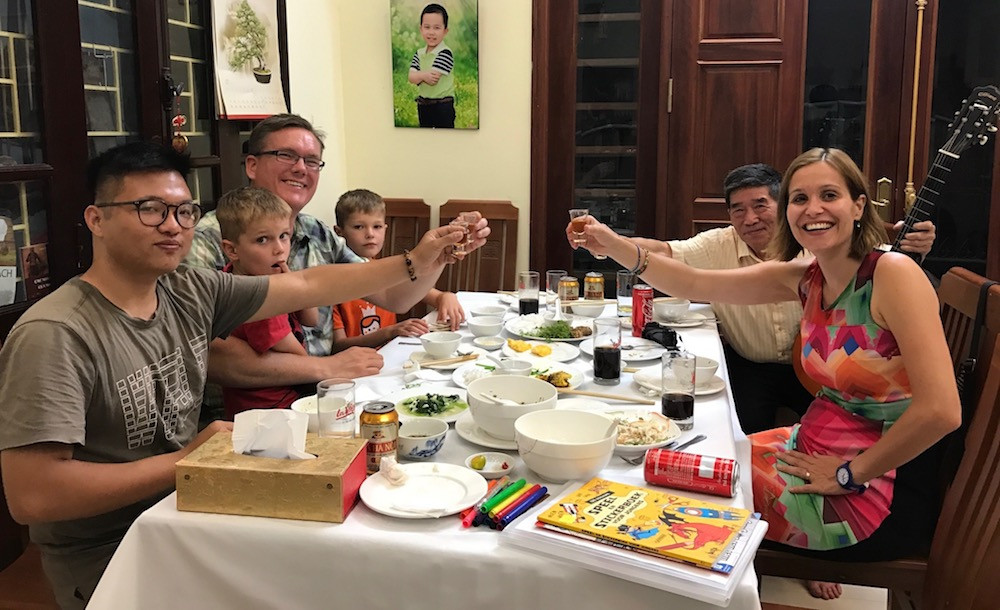 Home Hosted Dinner in Hanoi