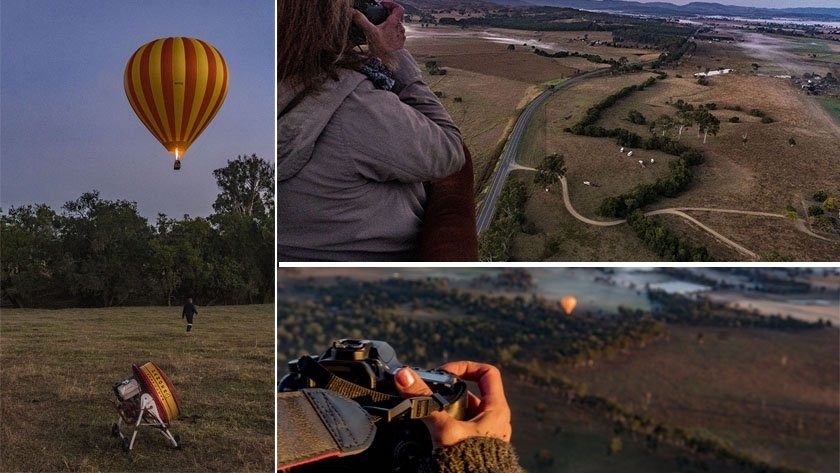 Hot air ballooning at the Gold Coast