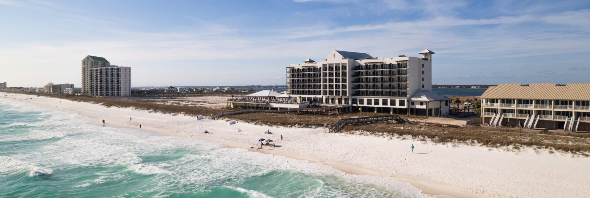 Selection of hotel options available near Navarre Beach, Florida
