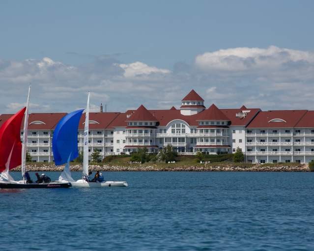 A luxurious suite at The American Club in Sheboygan