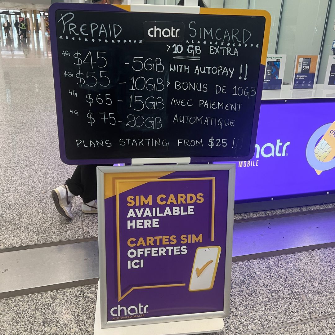 SIM Card Plans in Canada