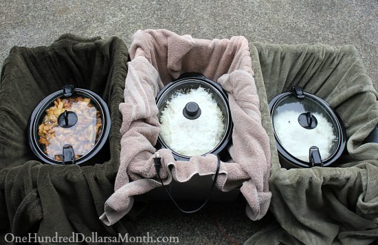 Crock Pot with Tape