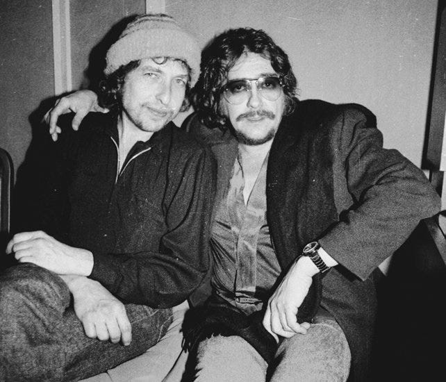 Jim Keltner playing drums for Bob Dylan