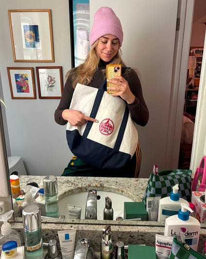 Got my new Trader Joe's tote, watch out Chacarita