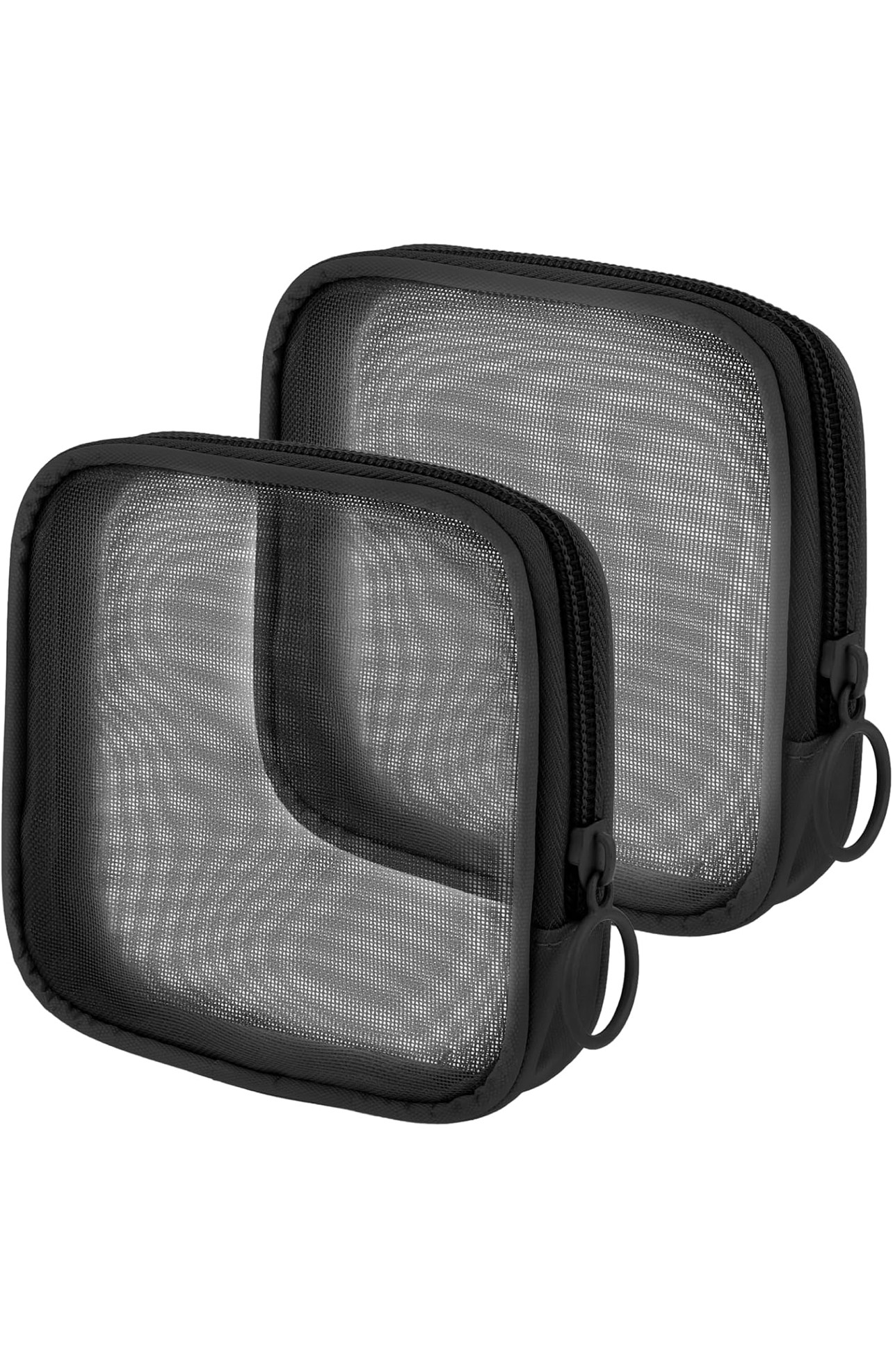 Mesh makeup bag is from Amazon