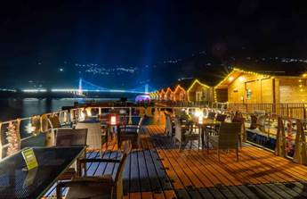 floating huts and eco rooms uttarakhand