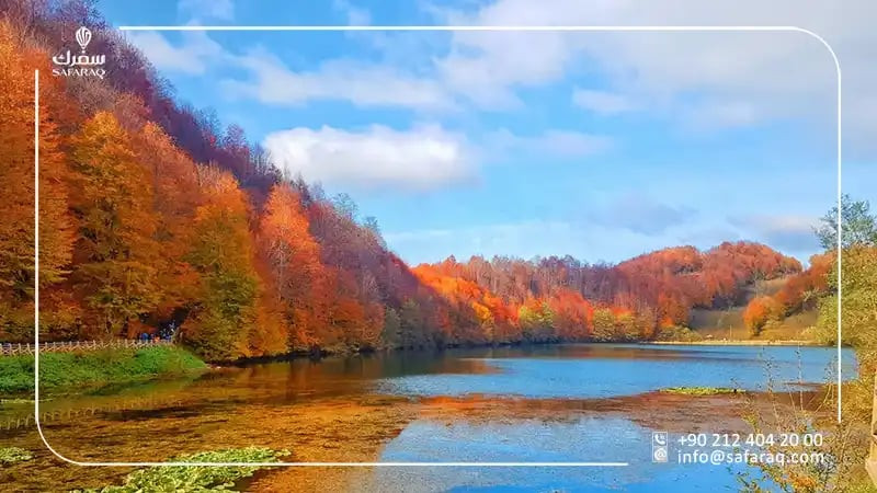the beauty of autumn in Ordu