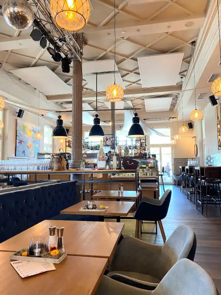Pier 69 restaurant in Bregenz