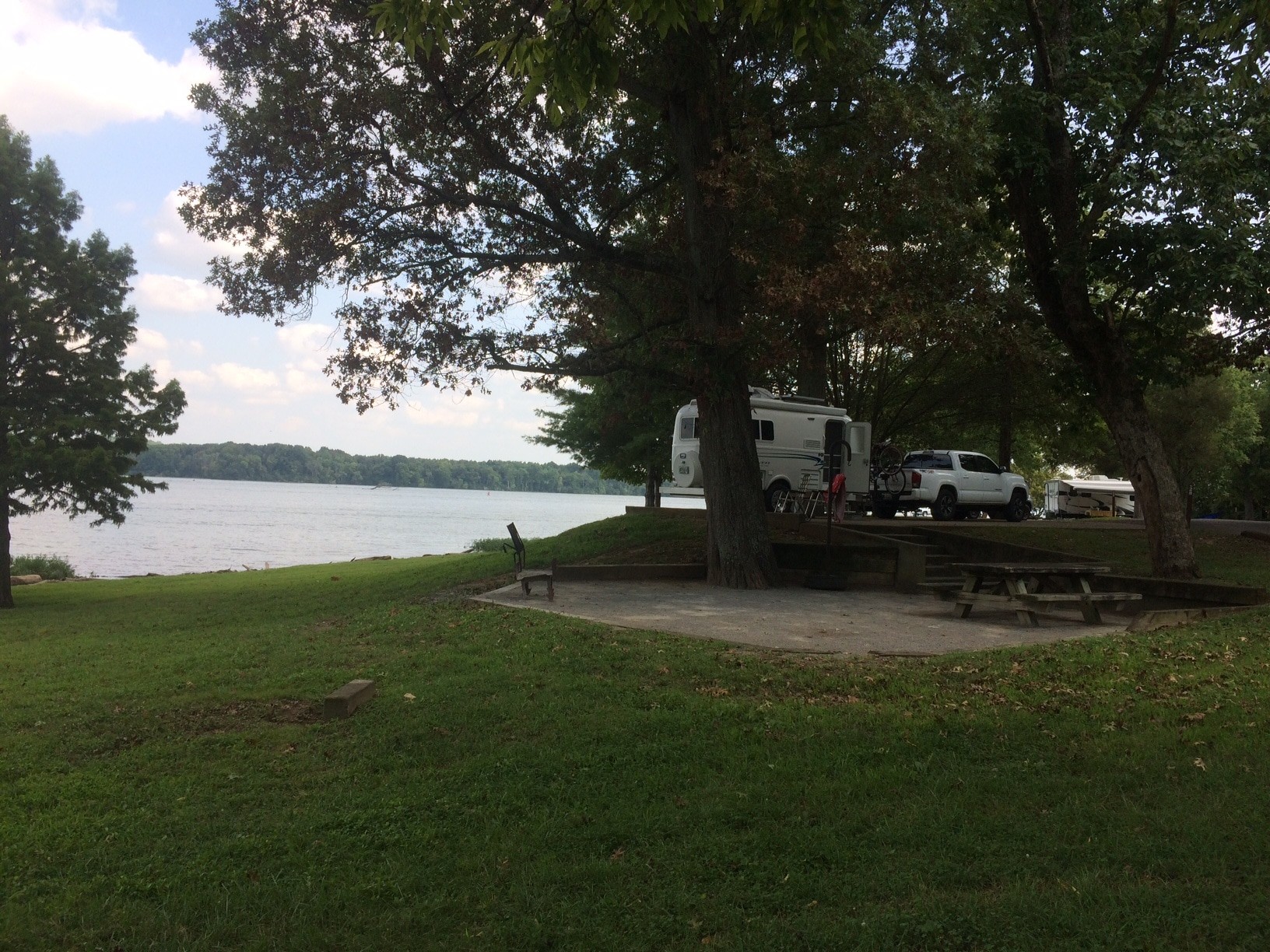 Oliver Travel Trailer Camping