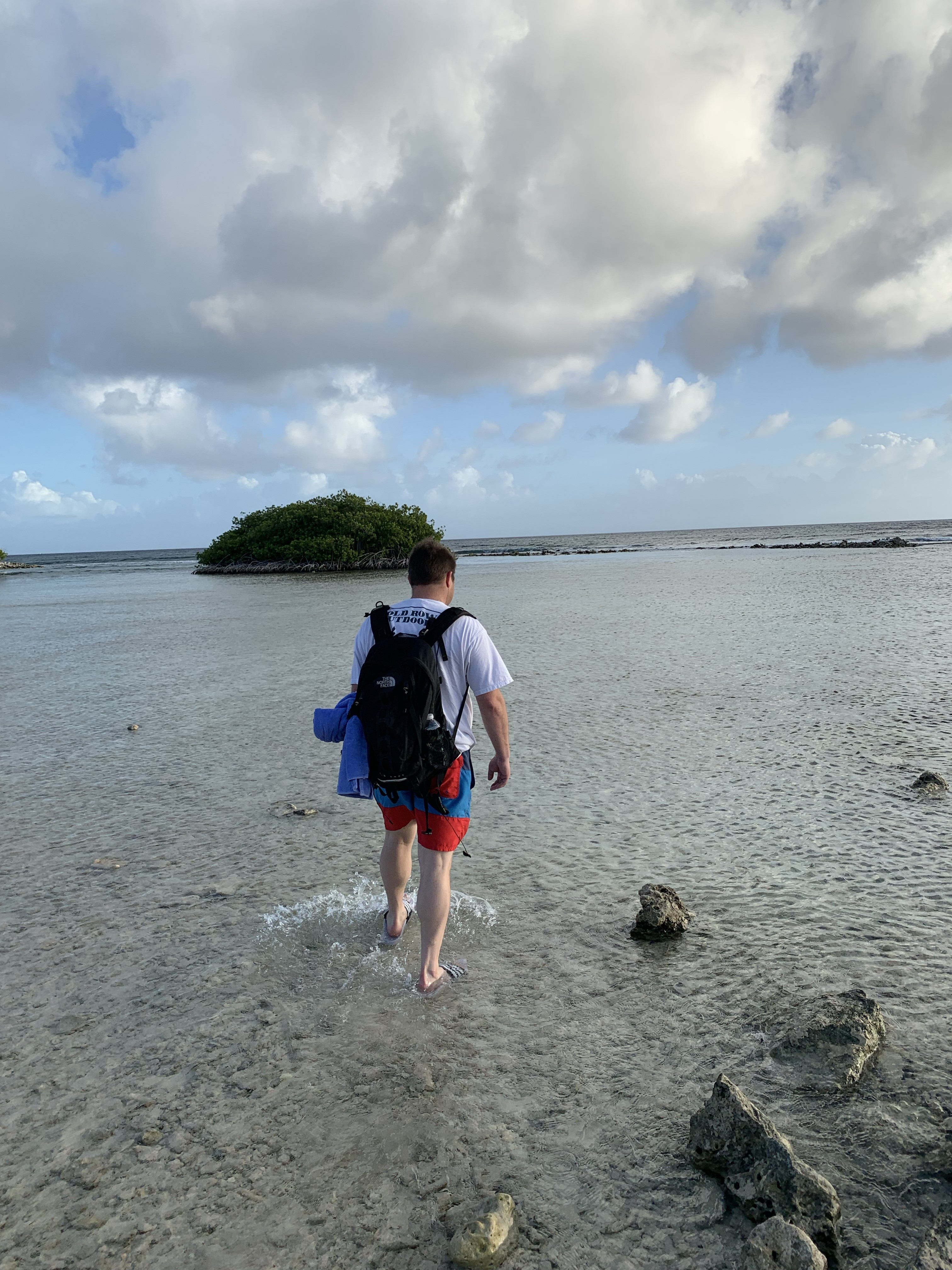Mangel Halto Beach with clear turquoise water