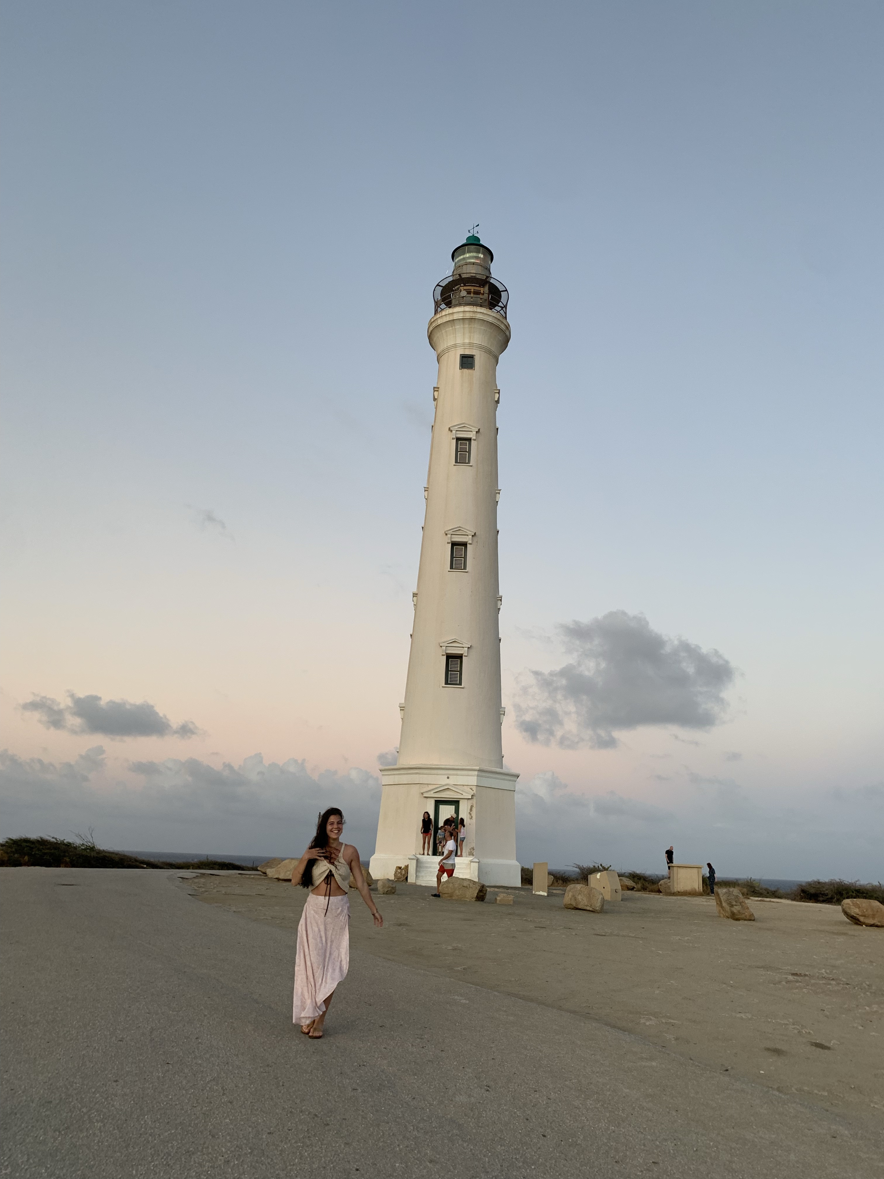 California Lighthouse with a clear blue sky