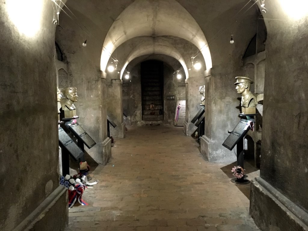 The Heydrich Terror Memorial Crypt