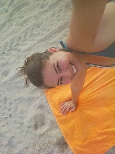 Yoga on a beach in Vietnam