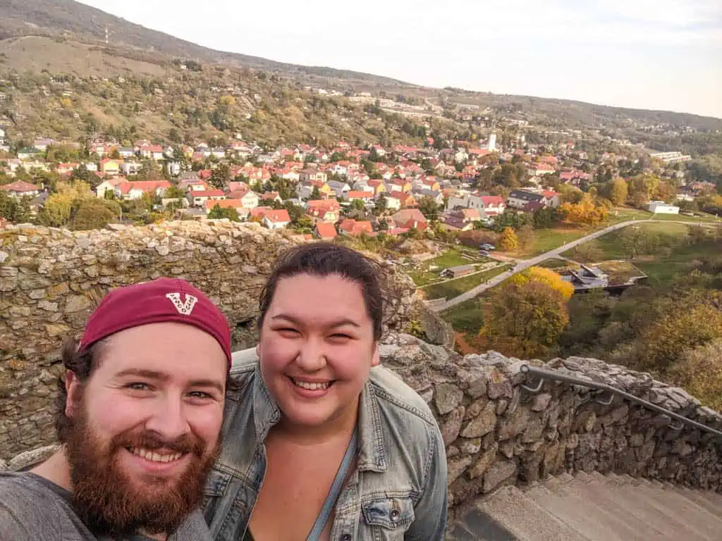 Visiting Devin Castle in Bratislava in October