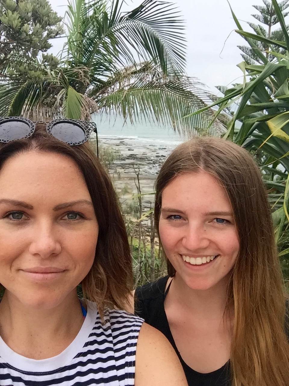 Lara is from Melbourne so she really enjoyed the warmer water in Queensland