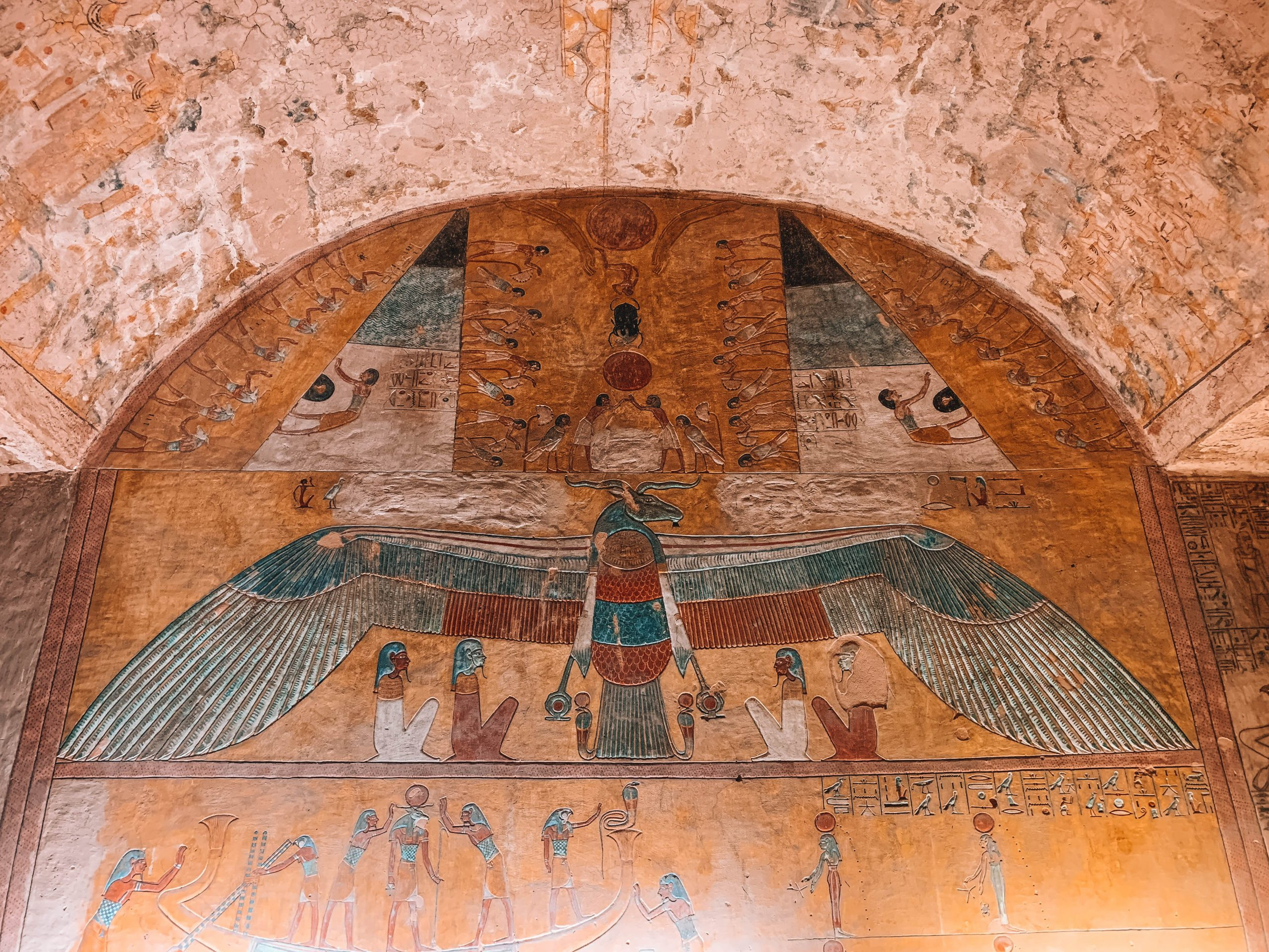 Hieroglyphics in Egypt
