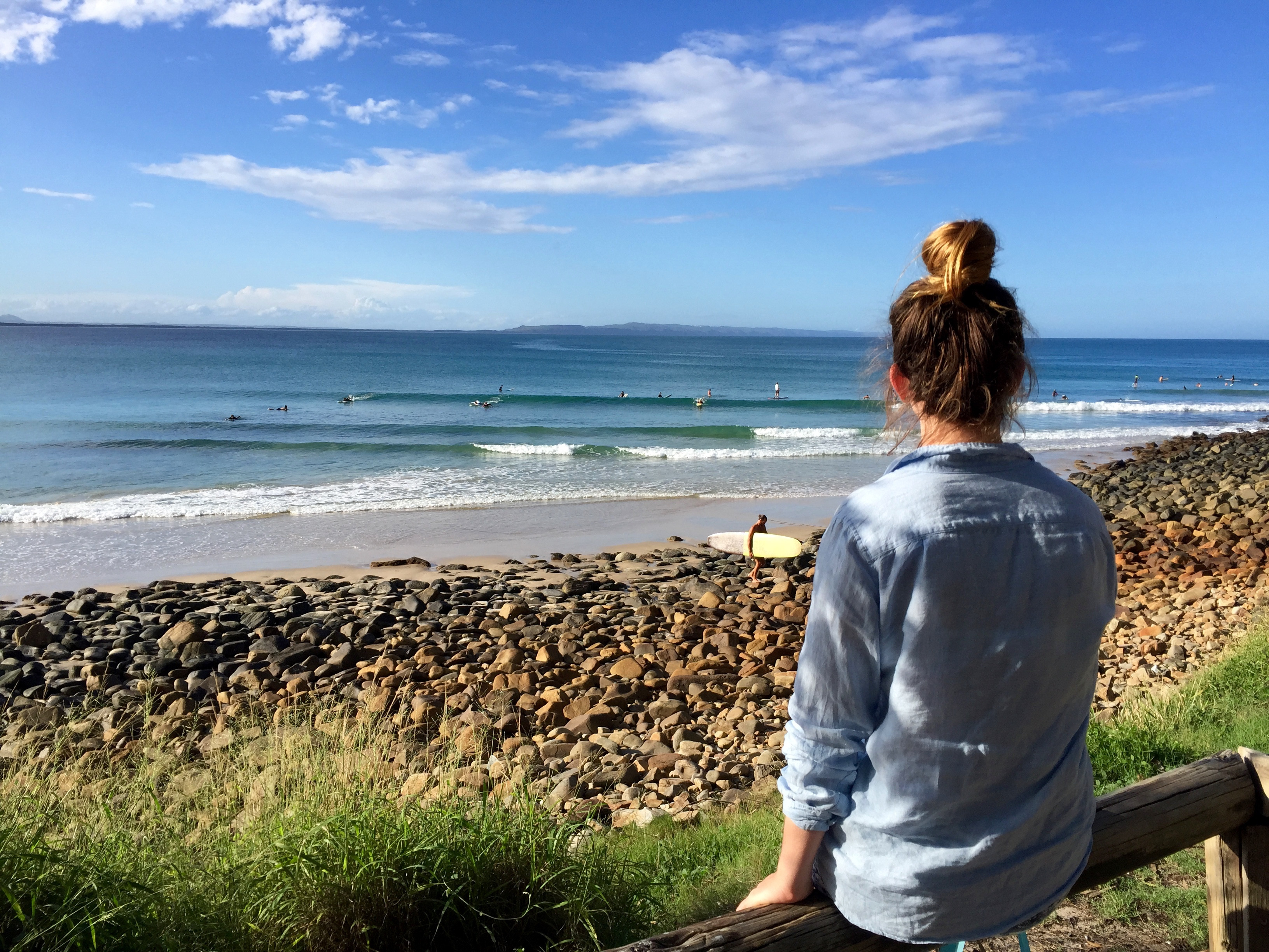Enjoying the stillness and beauty of Australian beaches