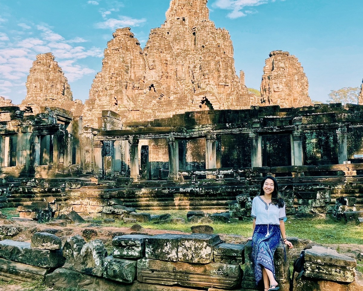 Angkor Wat's stunning architecture