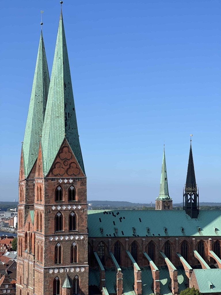Gothic churches in Lubeck