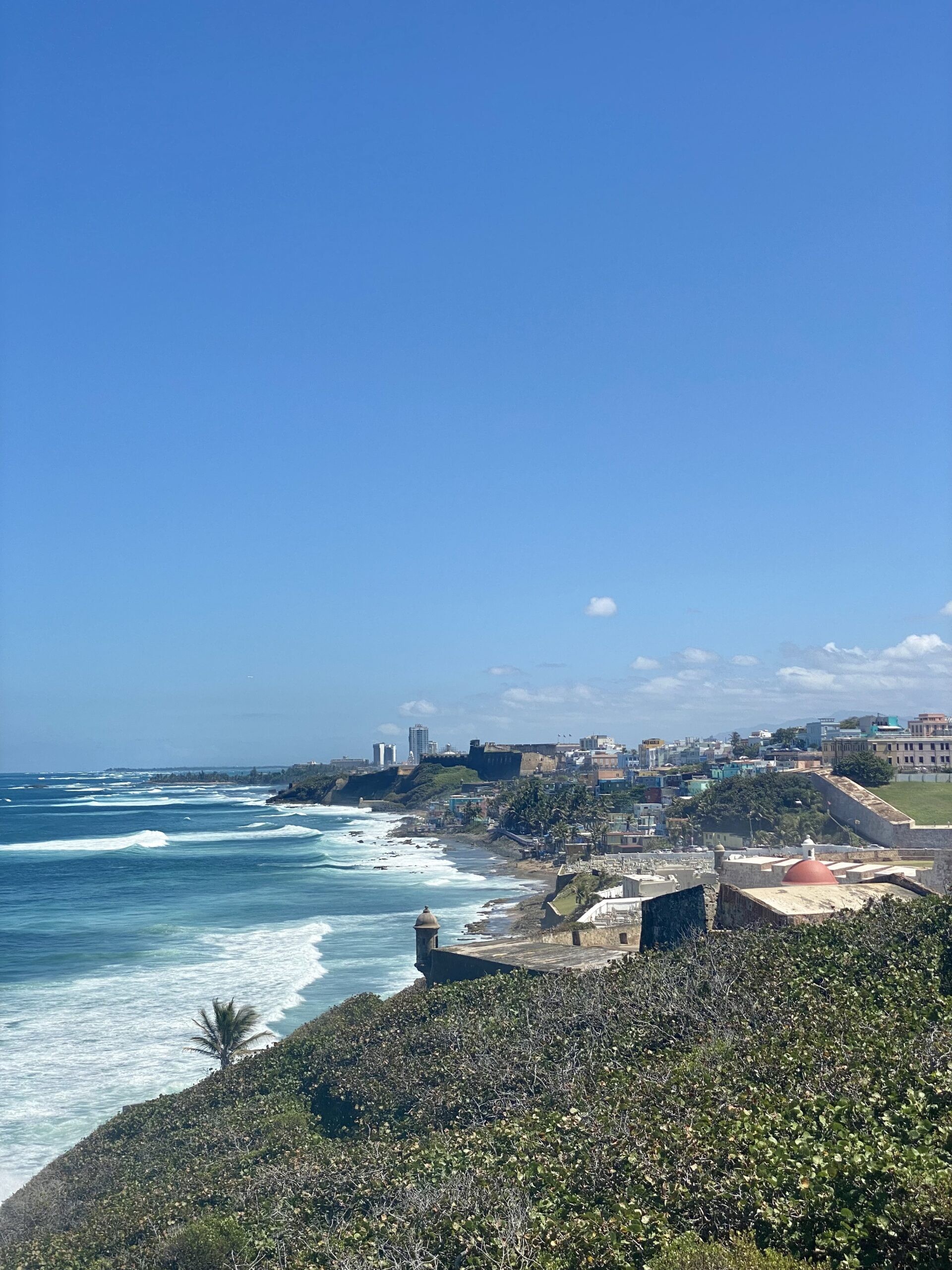 History and views at El Morro, showcasing historical exploration