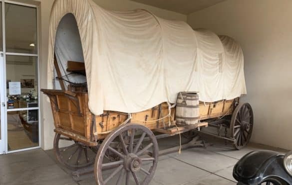 Stagecoach at Gilbert Historical Museum Arizona