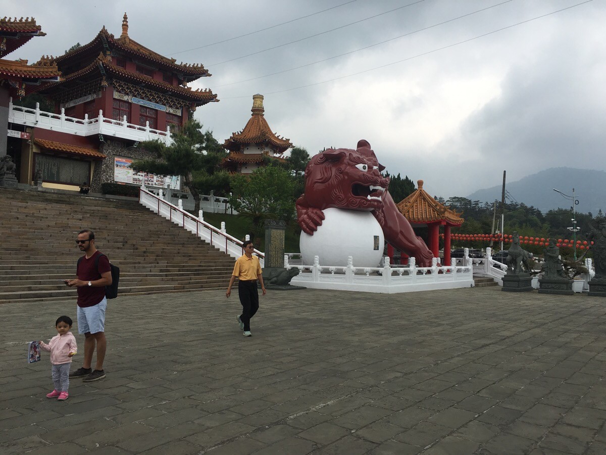 Grand Wenwu Temple Overlooking Sun Moon Lake