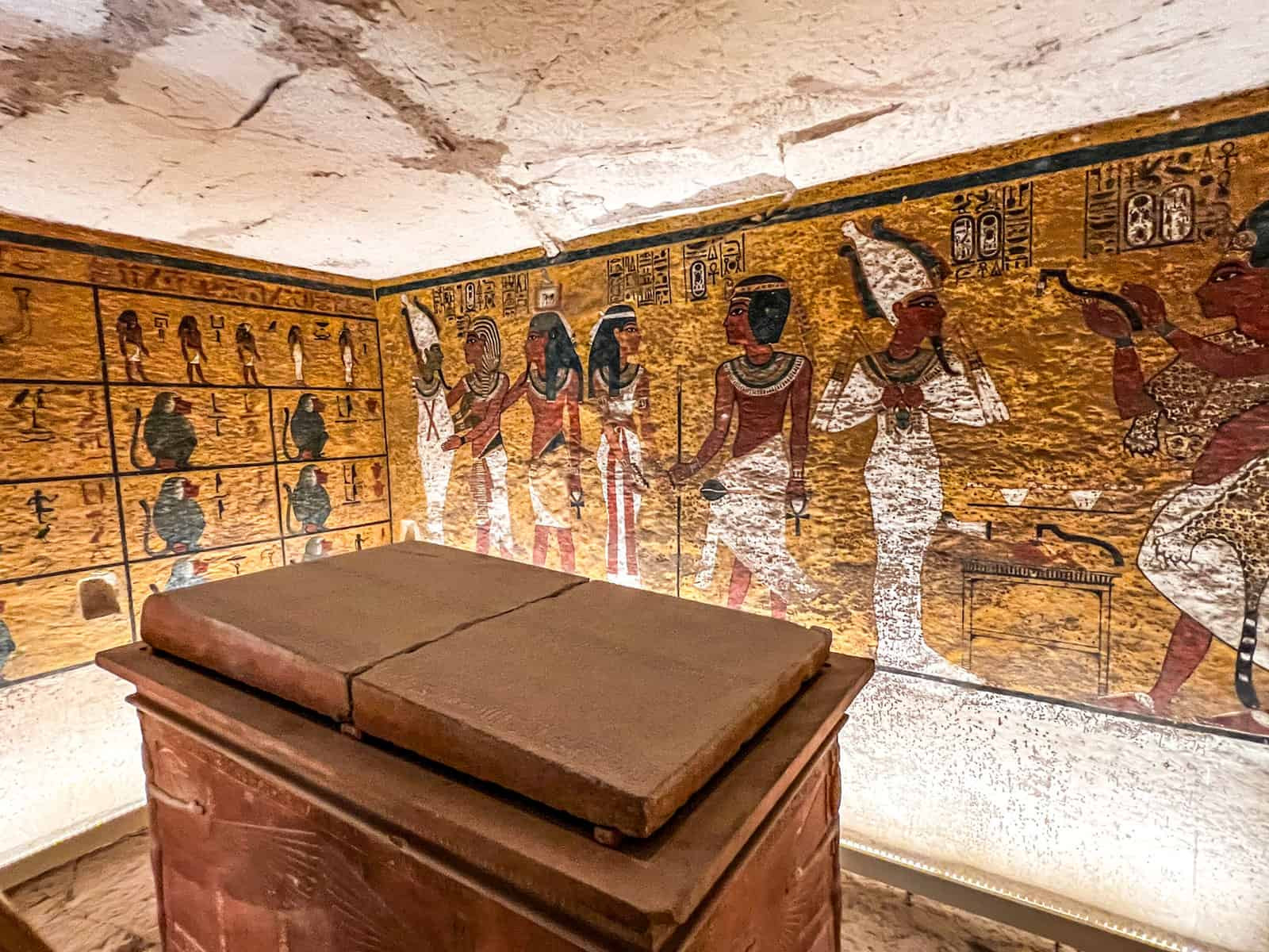King Tut’s tomb at the Valley of the Kings