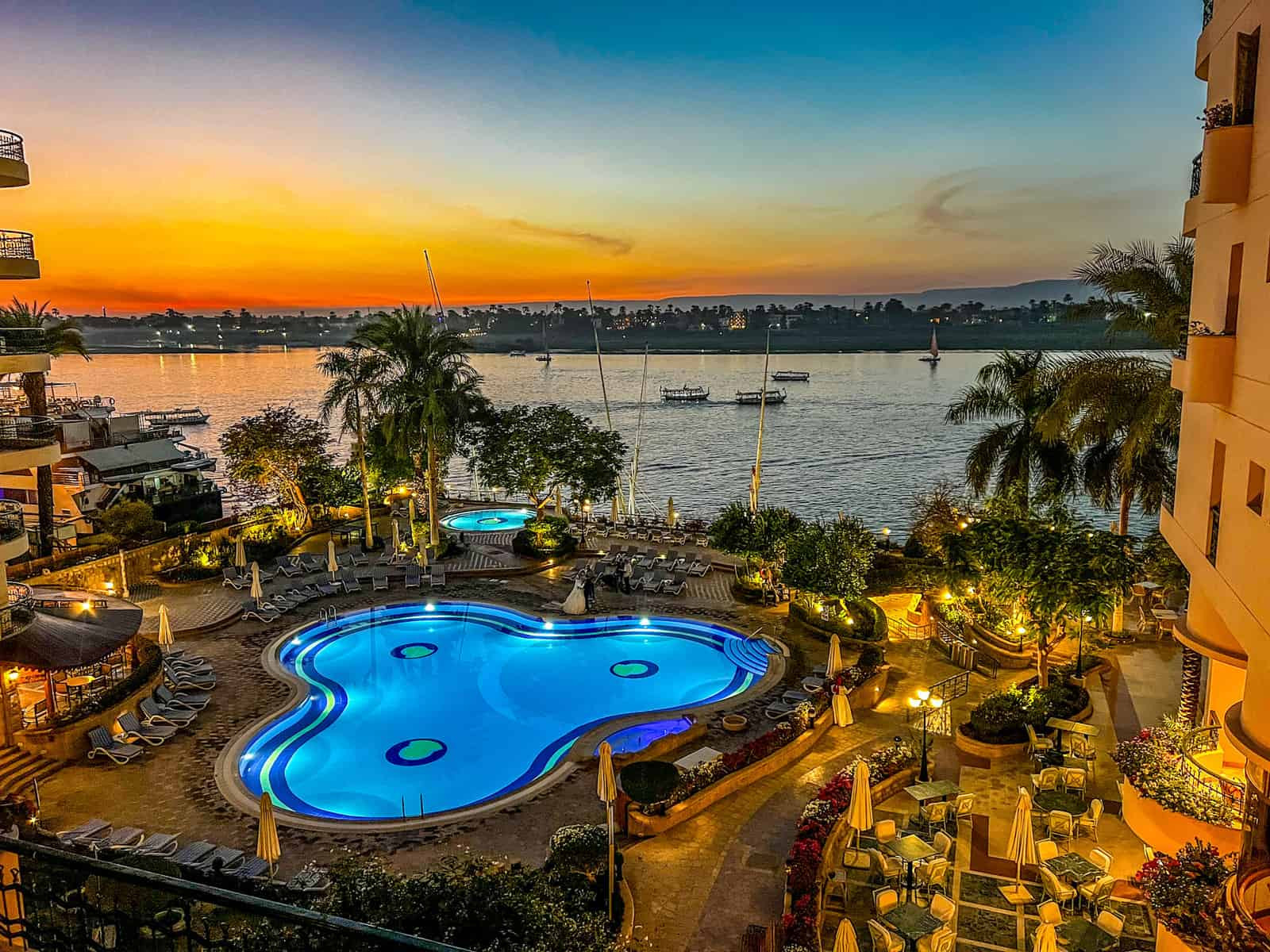 Steigenberger Nile Palace Hotel boasts five restaurants on-site