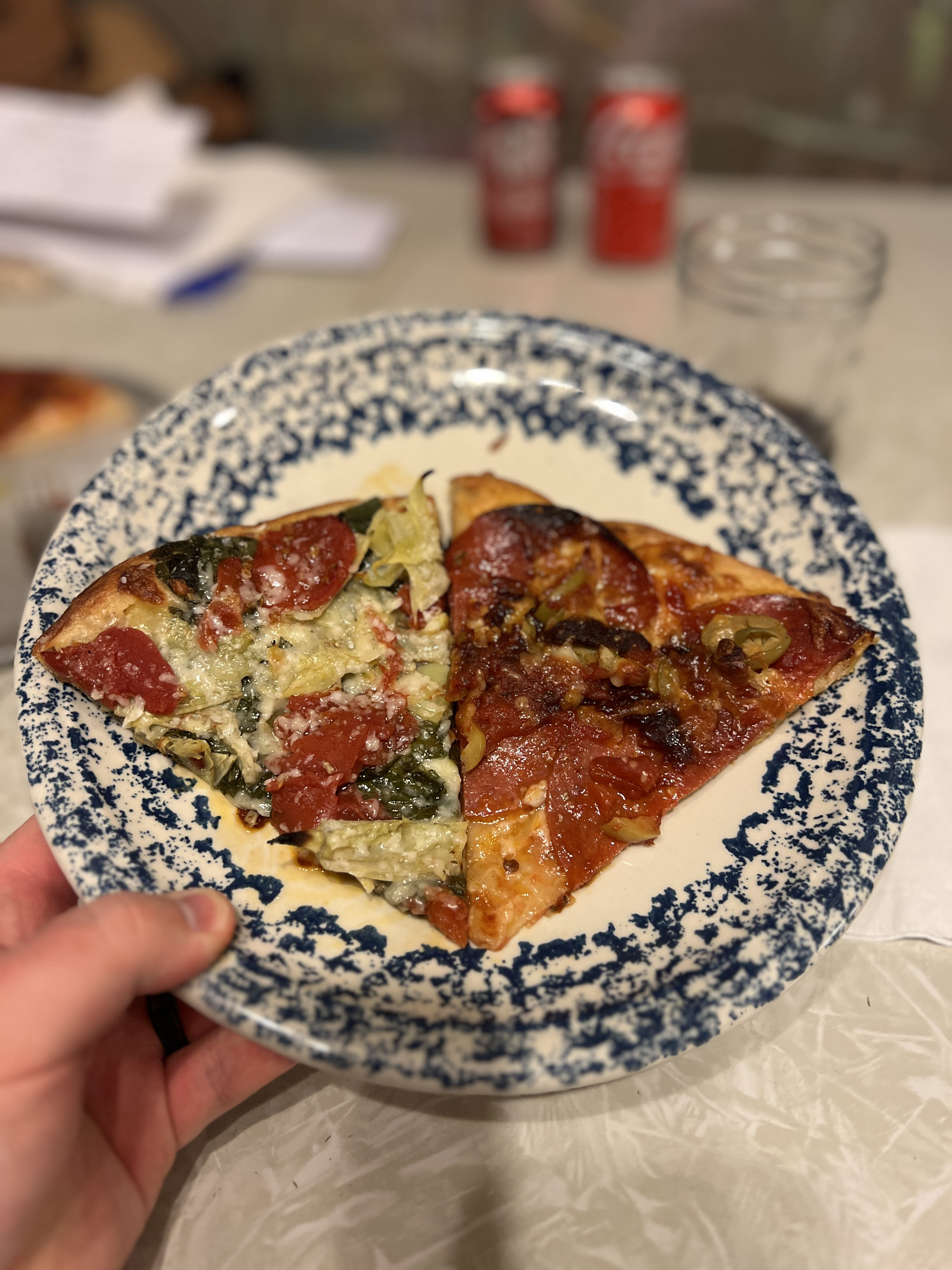 Baked Pizza Interiors and Wall Chalk Designs in Galesburg