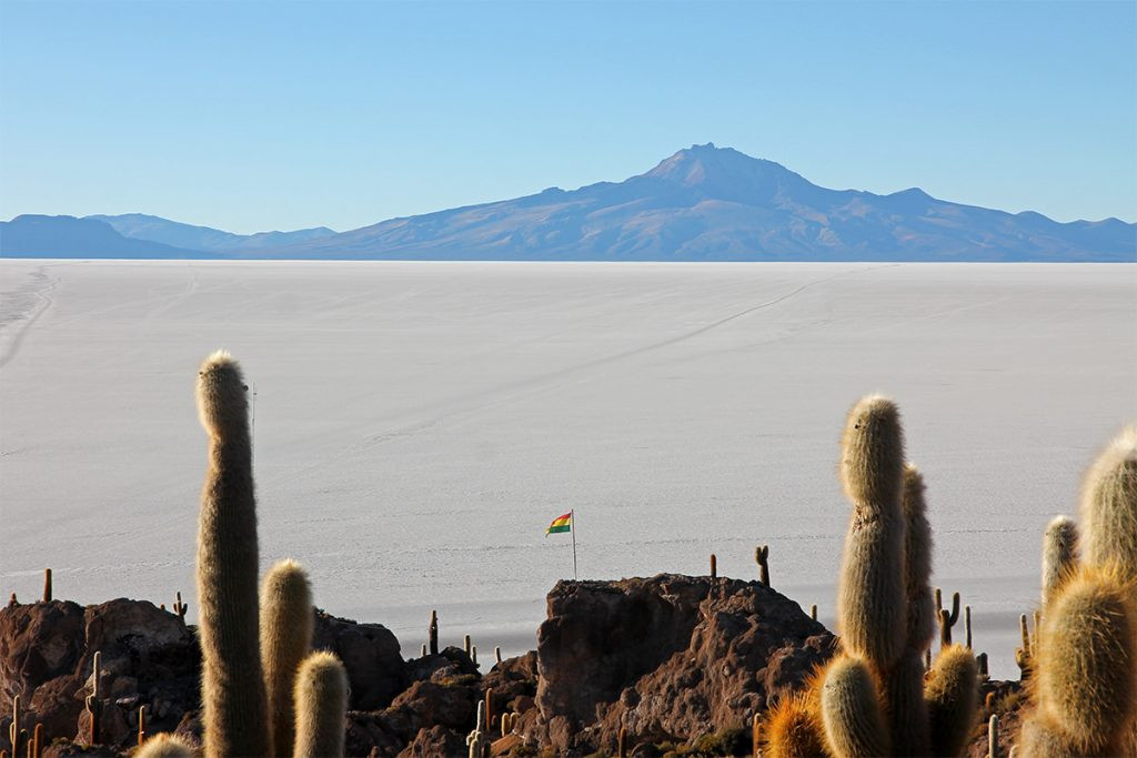 Bolivia's salt flats, a breathtaking landscape