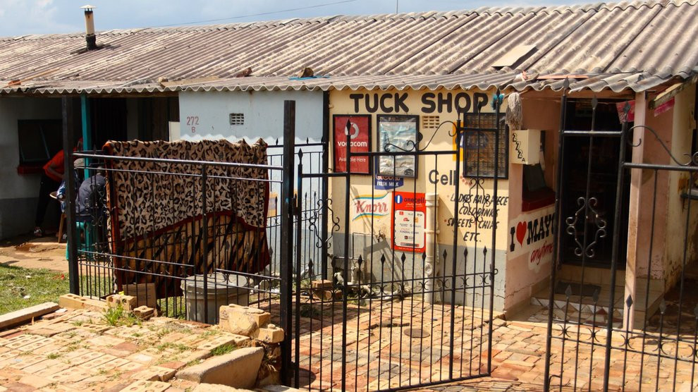 A small bodega inside Soweto