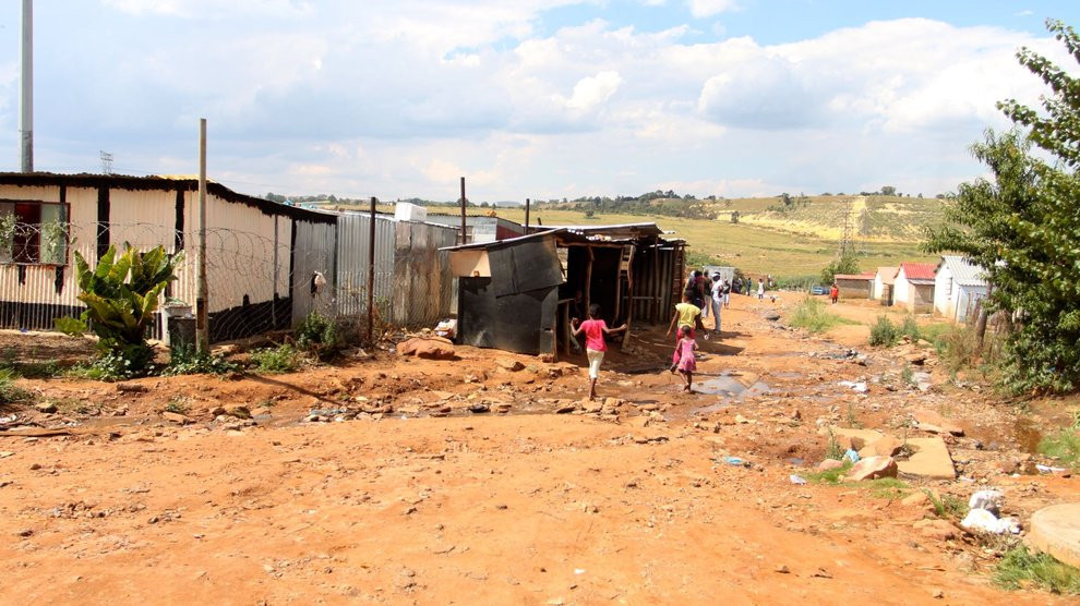 On the outskirts of Soweto