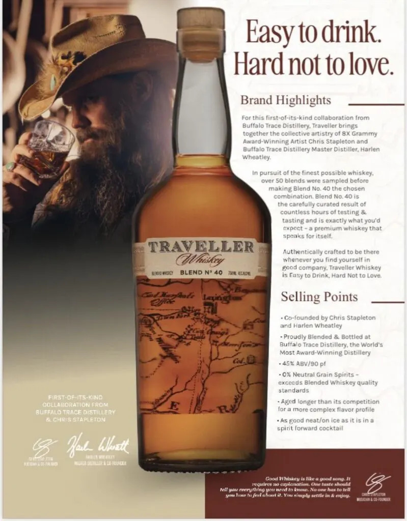 Chris Stapleton at a Whiskey Event