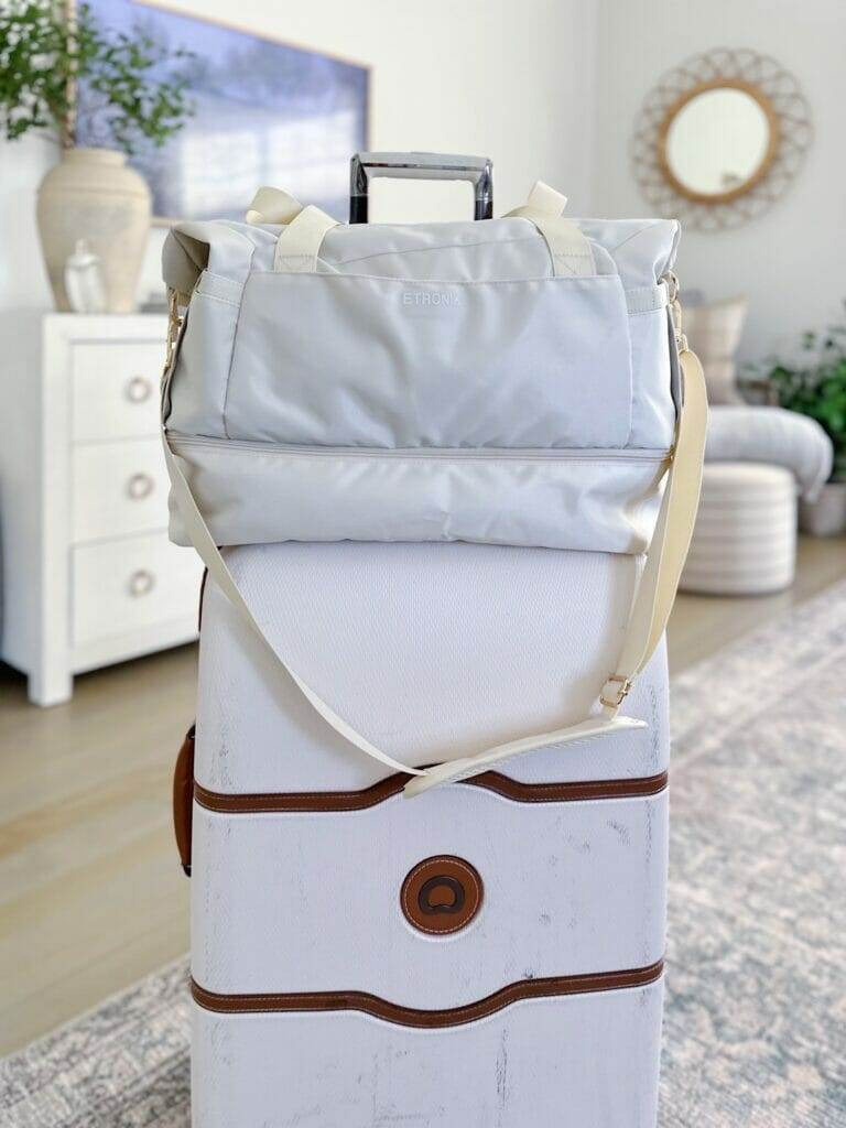 Suitcase and Overnight Bag
